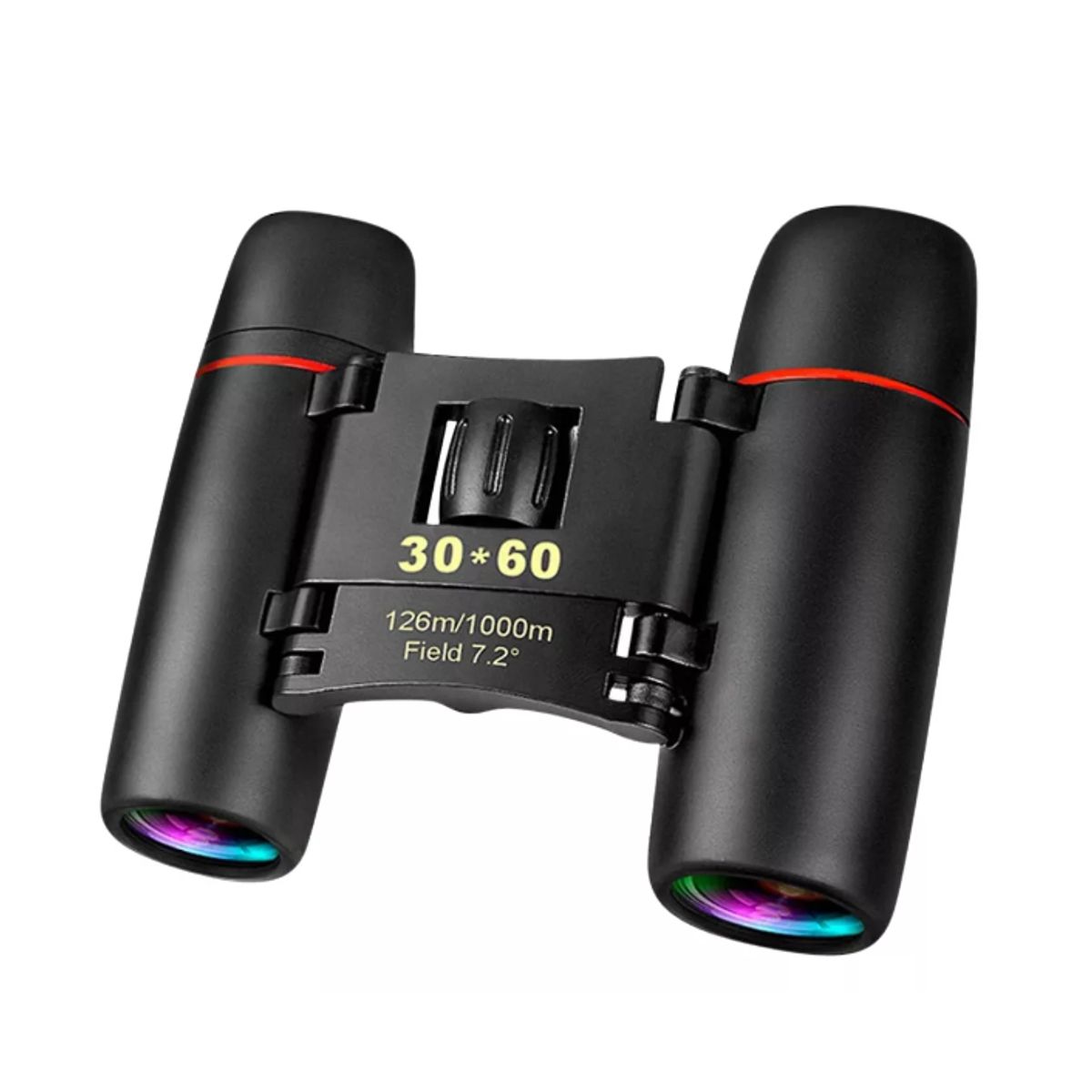 GENERICO - Binocular 30x60 Mini Binoculares Profesionales Prismáticos Color Negro
