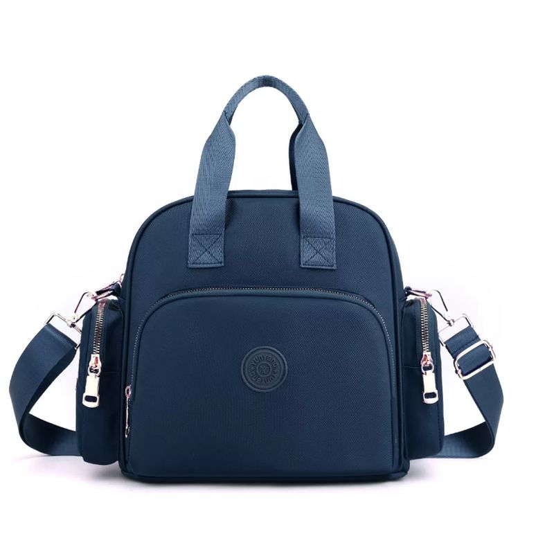 GENERICO - Bolso azul Bandolera Couro Piel Para Mujer Gran Capacidad