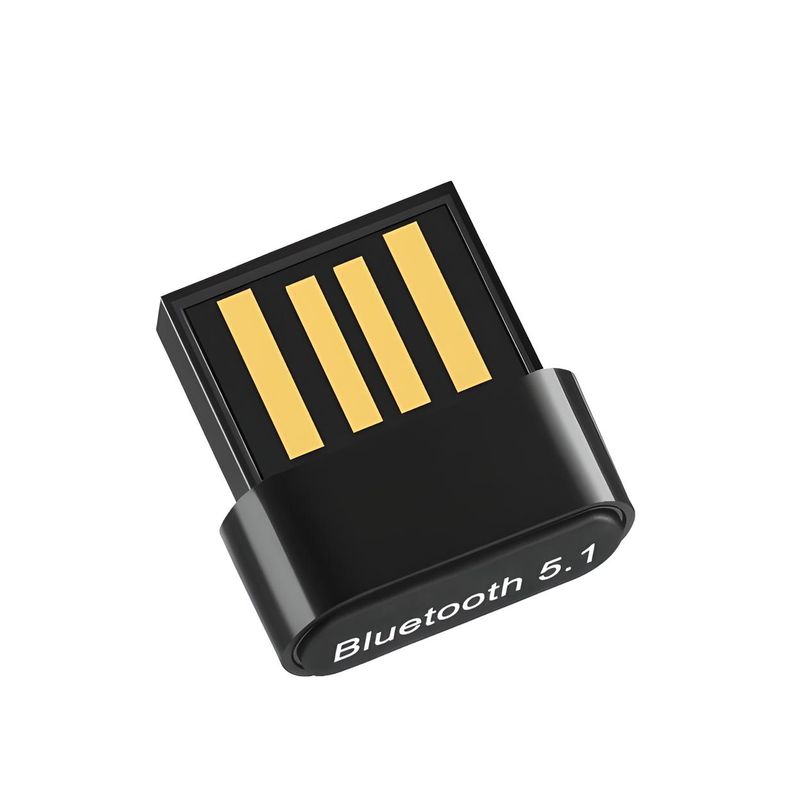 GENERICO - Adaptador Dongle Bluetooth V 5.1 Usb Pc Notebook Laptop