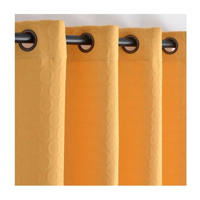 GENERICO - Cortinas Brocato 2 Panos 140x220 Cm