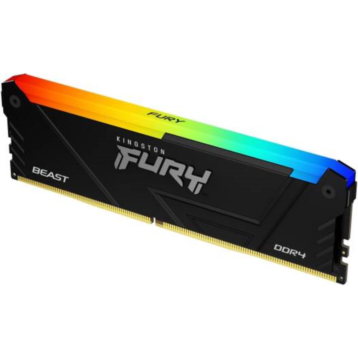 KINGSTON - Memoria RAM Kingston Fury Beast RGB 16GB DDR4 3200MHz DIMM KINGSTON
