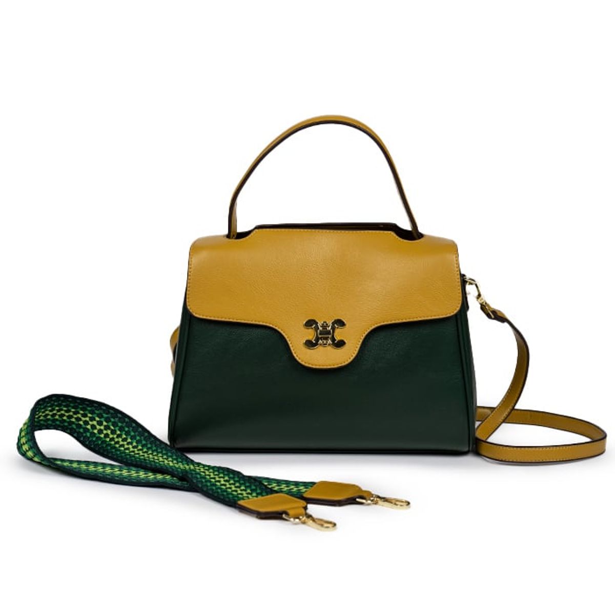 TODOPIEL - Cartera Ecocuero Mujer Verde Todopiel