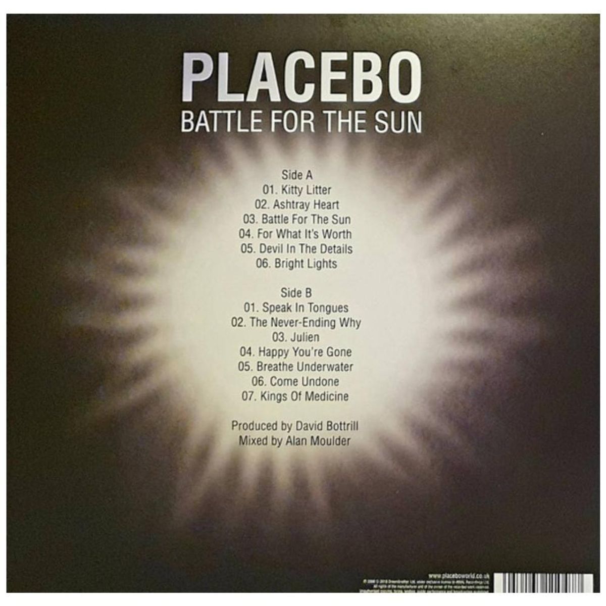 HITWAY MUSIC - PLACEBO - BATTLE FOR THE SUN - VINILO HITWAY MUSIC