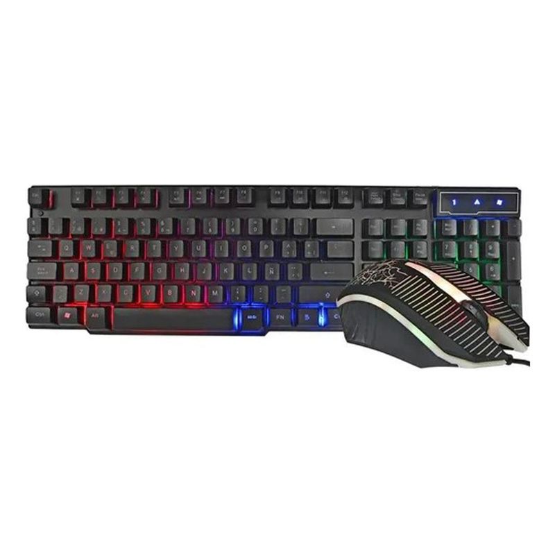 IMPORTCLICK - Kit Gamer Teclado + Mouse RGB 