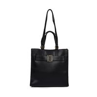 Cartera Cuero Mujer Negro