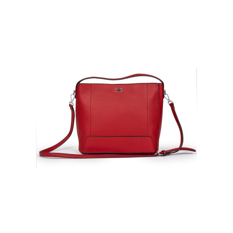 TODOPIEL - Cartera Ecocuero Mujer Rojo Todopiel