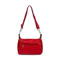 TODOPIEL - Cartera Cuero Mujer Rojo