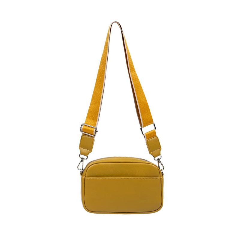TODOPIEL - Cartera Ecocuero Mujer Amarillo Todopiel