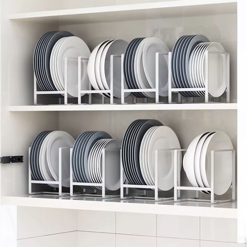 GENERICO - Organizador de Platos Antideslizante para Cocina