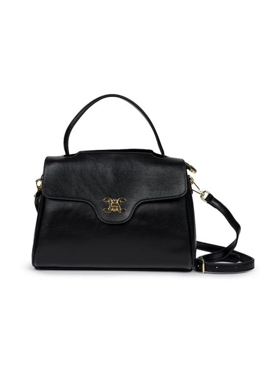 Cartera Ecocuero Mujer Negro Negro TALLA UNICA
