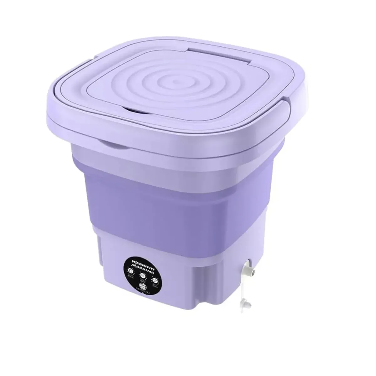 GENERICO - Mini Lavadora Portatil Plegable Con Centrifugado