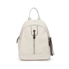 TODOPIEL - Mochila Ecocuero Mujer Blanco