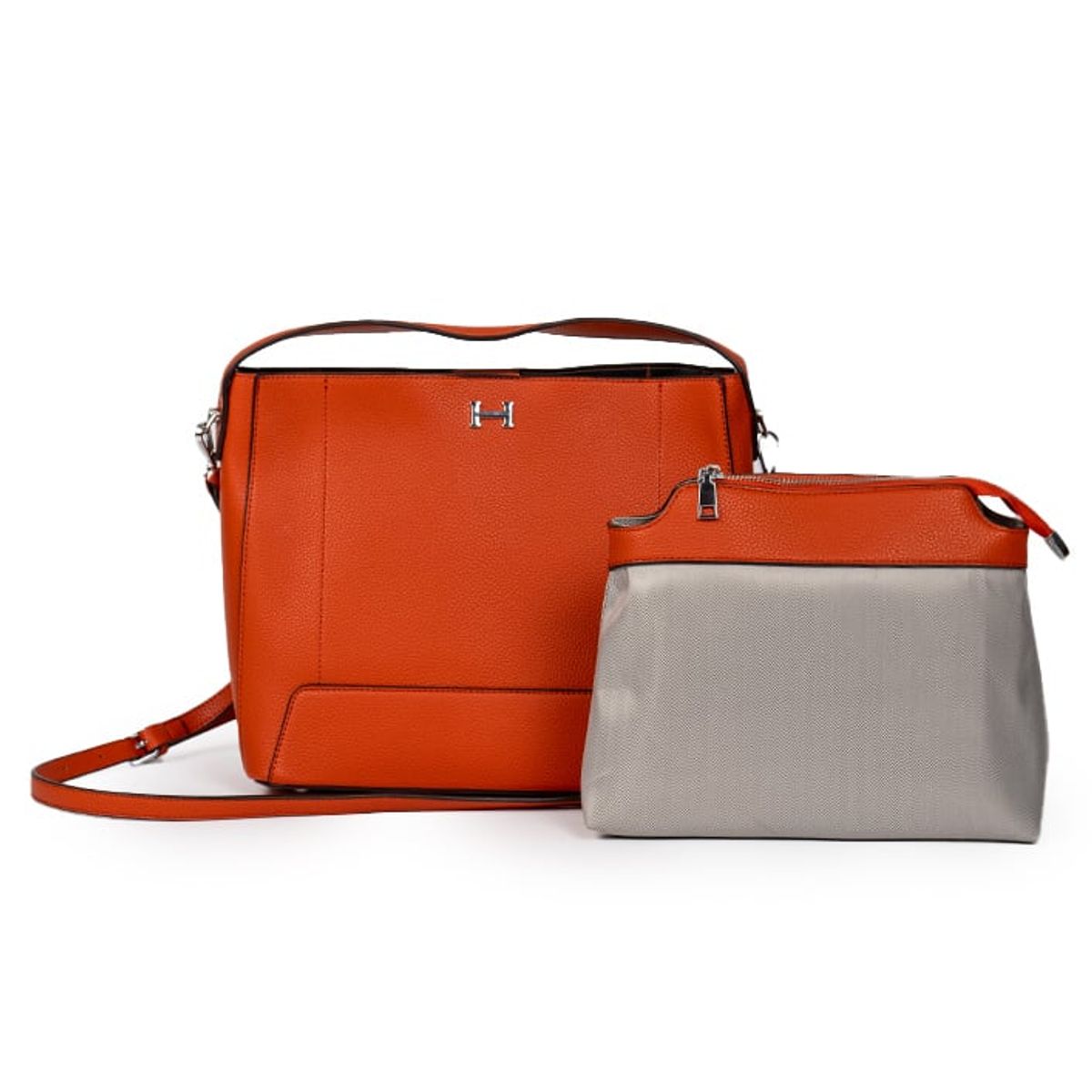 TODOPIEL - Cartera Ecocuero Mujer Rojo Todopiel