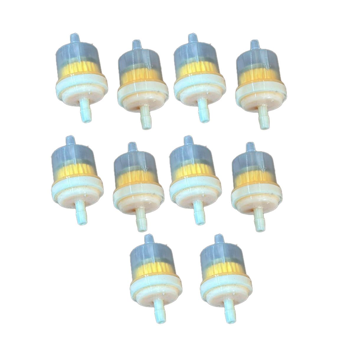 GENERICO - Pack De 10 Filtros De Bencina Para Moto O Generador