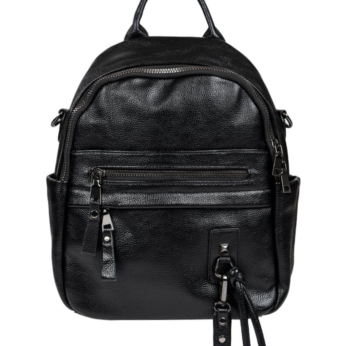 TODOPIEL - Mochila Cuero Mujer Negro Todopiel