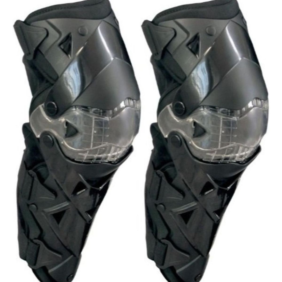 IMPORTCLICK - Rodilleras Articuladas Para Moto Bicicleta Deluxe