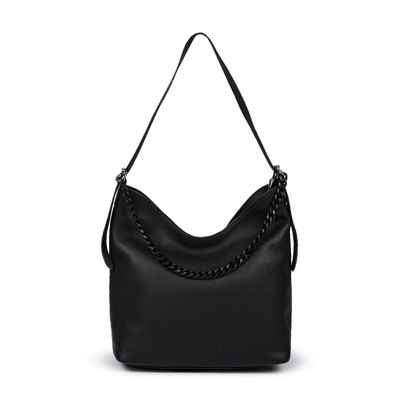 TODOPIEL - Cartera Cuero Mujer Negro Todopiel