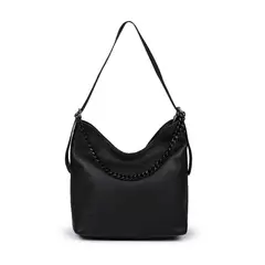 TODOPIEL - Cartera Cuero Mujer Negro