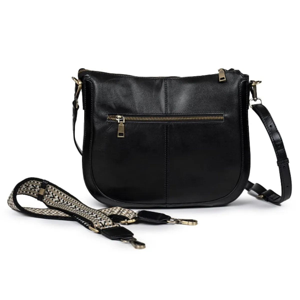 TODOPIEL - Cartera Cuero Mujer Negro Todopiel