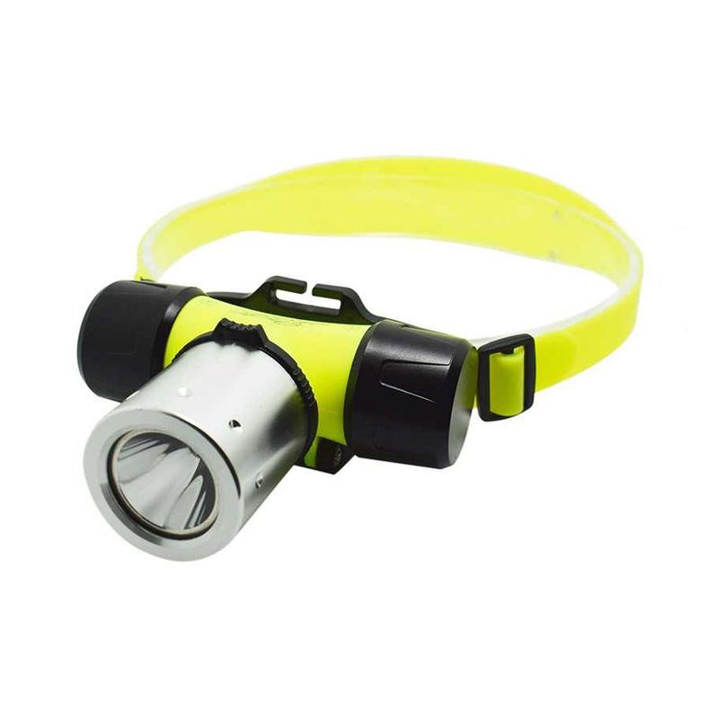 IMPORTCLICK - Linterna Frontal Profesional De Buceo Verde