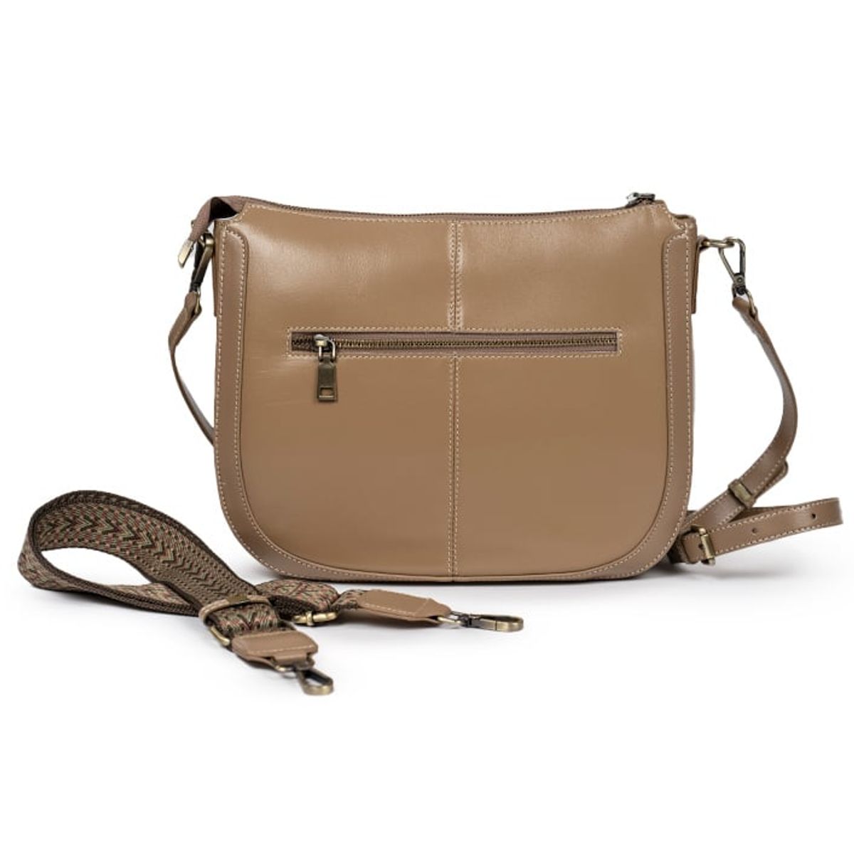 TODOPIEL - Cartera Cuero Mujer Beige Todopiel