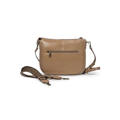 Imagen 2 del producto Cartera Cuero Mujer Beige