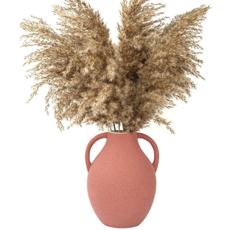 DANNY HOME - Maceta Dobre Asa Estilo Nordico Naranja de Ceramica Danny Home