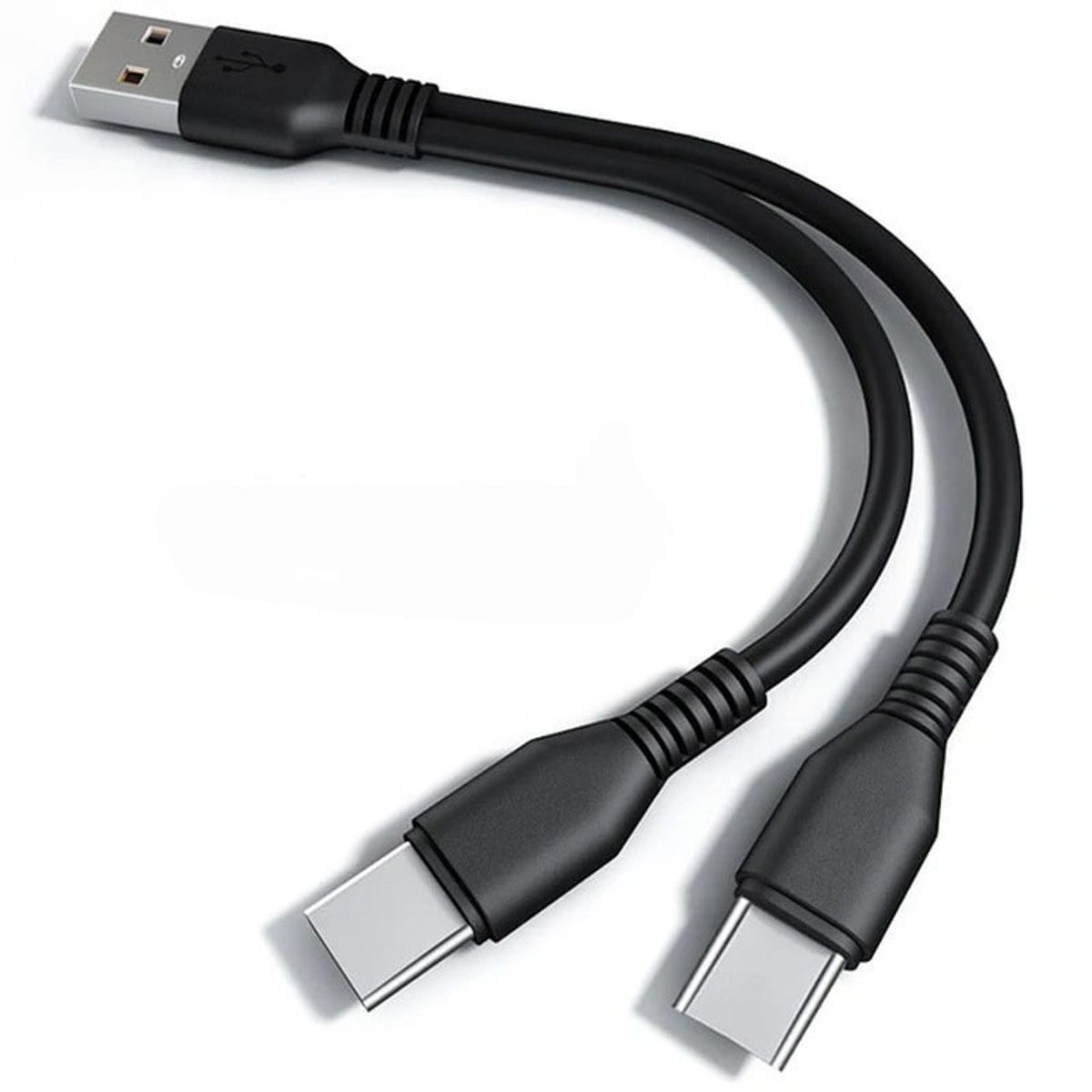 EON - Cable De Carga 2 En 1 USB-A A Doble USB-C