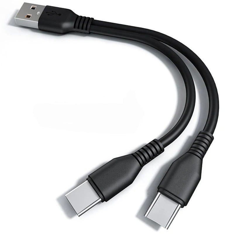 GENERICO - Cable de Carga Usb-a A Doble Usb-c