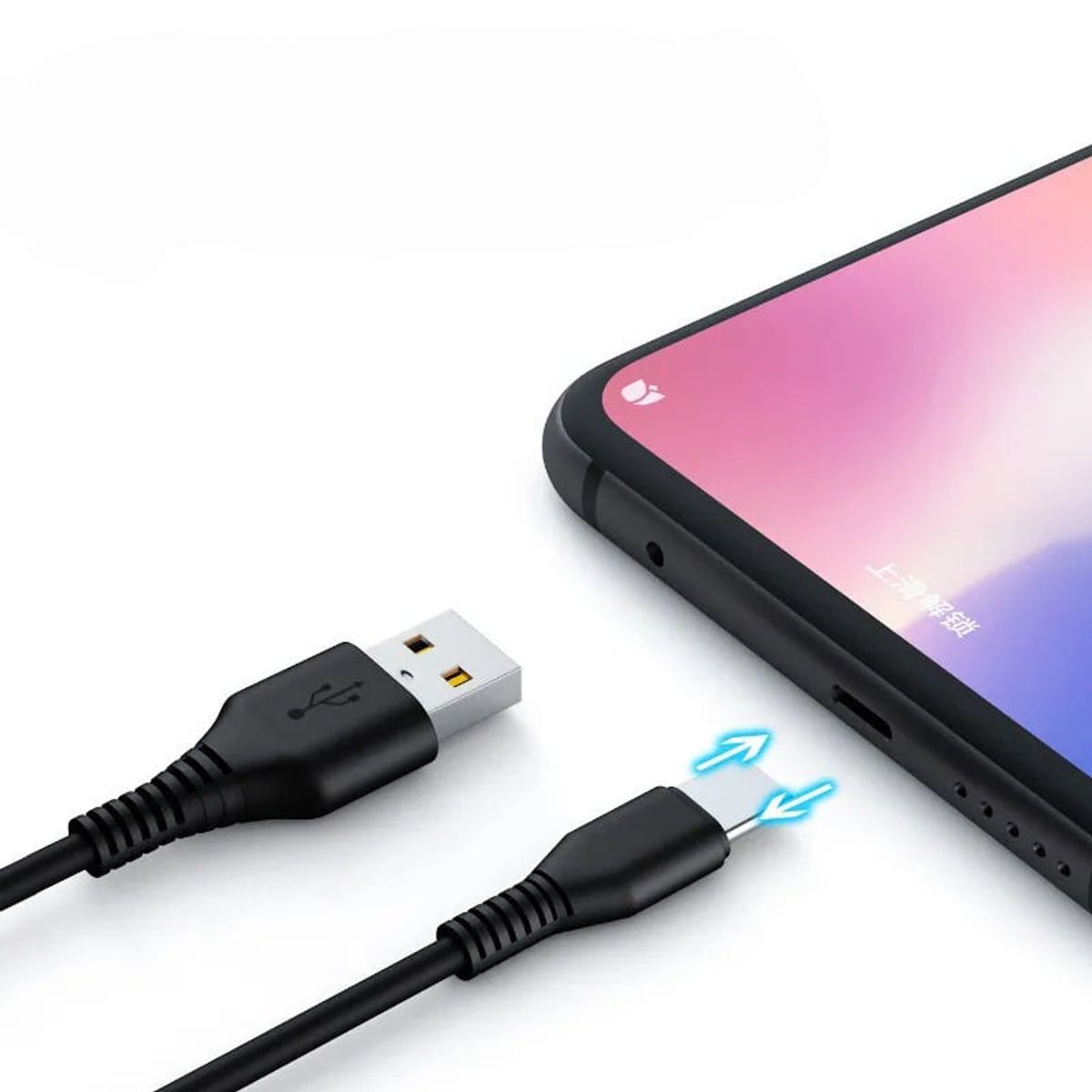 EON - Cable De Carga 2 En 1 USB-A A Doble USB-C