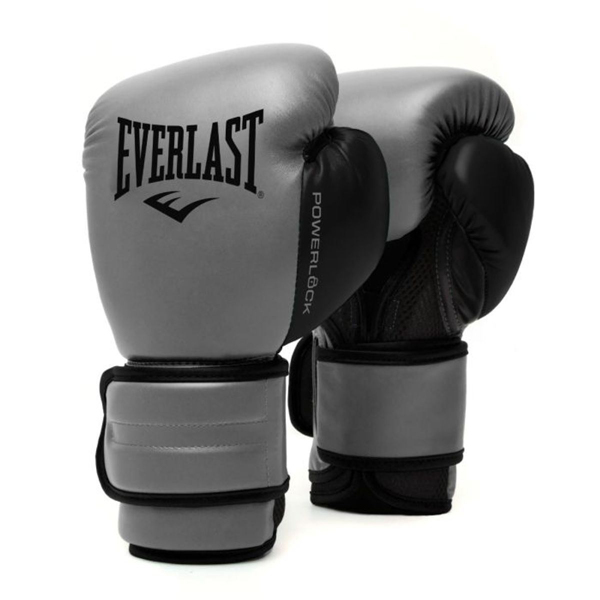 EVERLAST - Kit Saco de Boxeo y Guante Everlast Powerlock Gris 16Oz