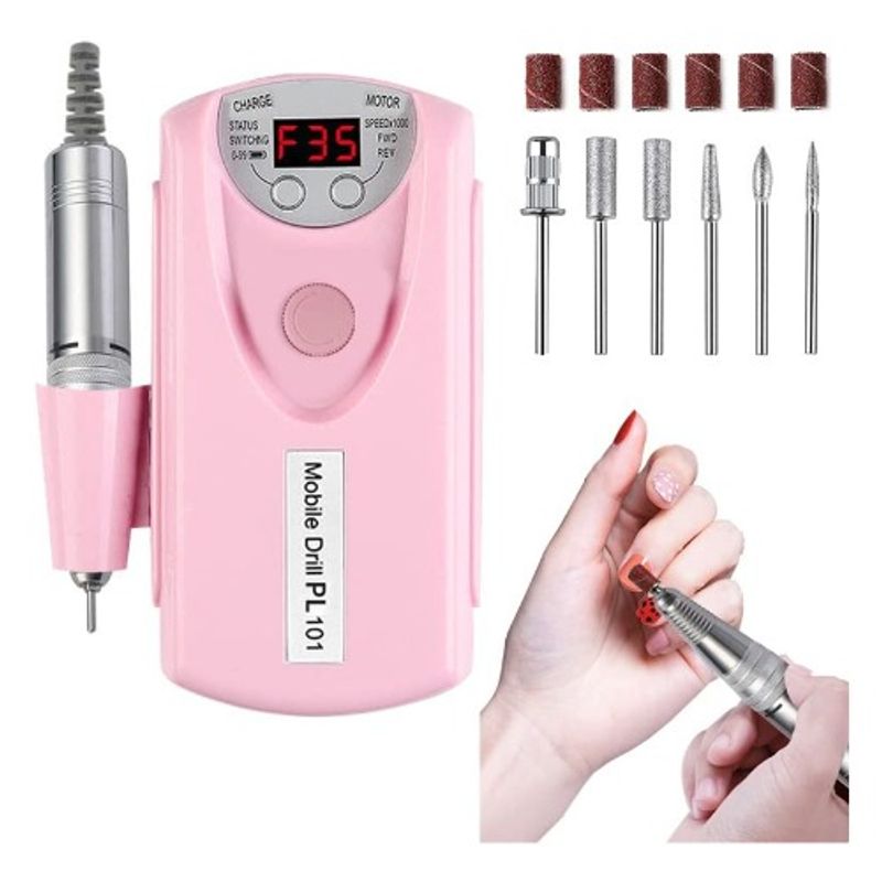 U BUY - Torno Inalambrico 30000 Rpm Manicura Torno Uñas
