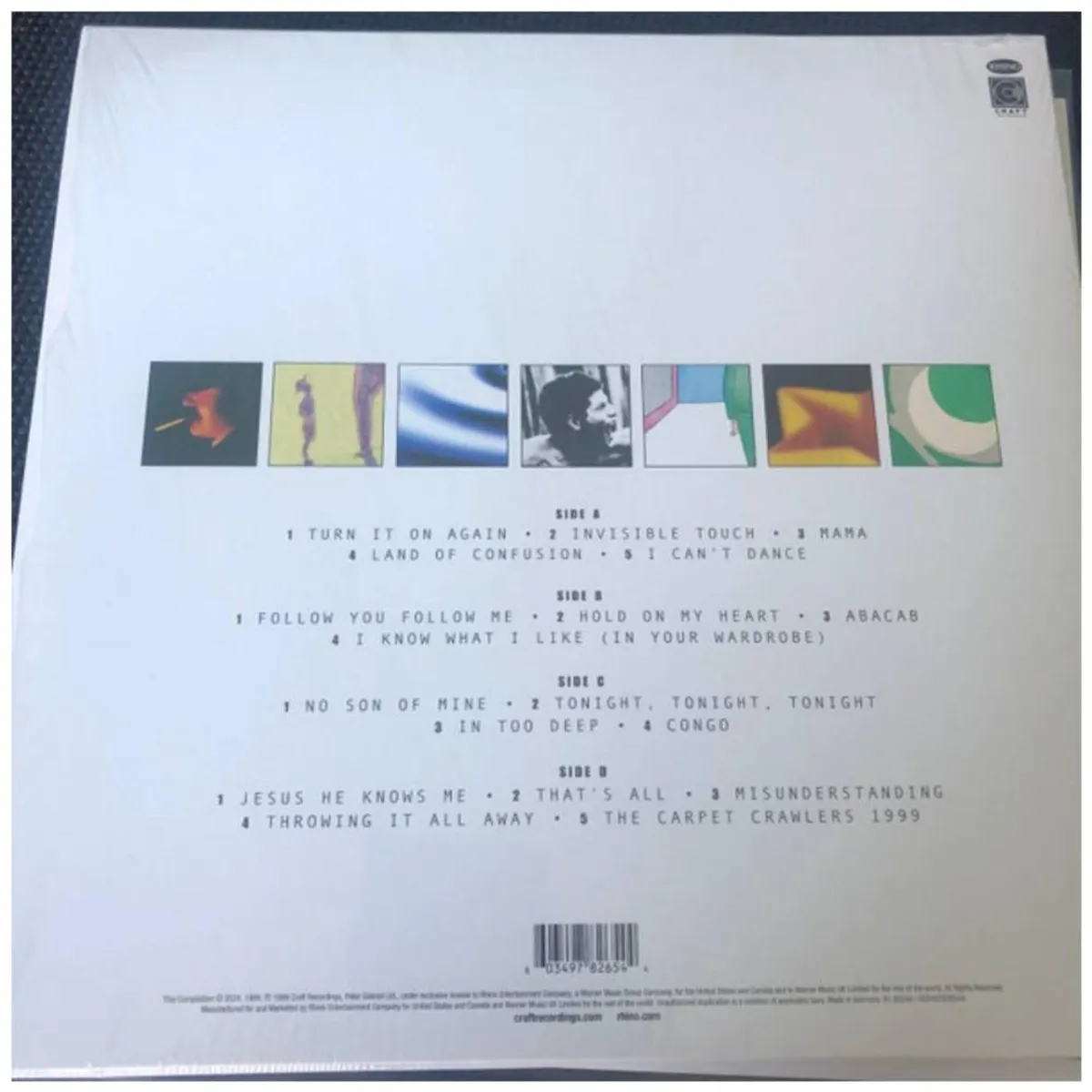 HITWAY MUSIC - GENESIS - TURN IT ON AGAIN: THE HITS (2LP) - VINILO