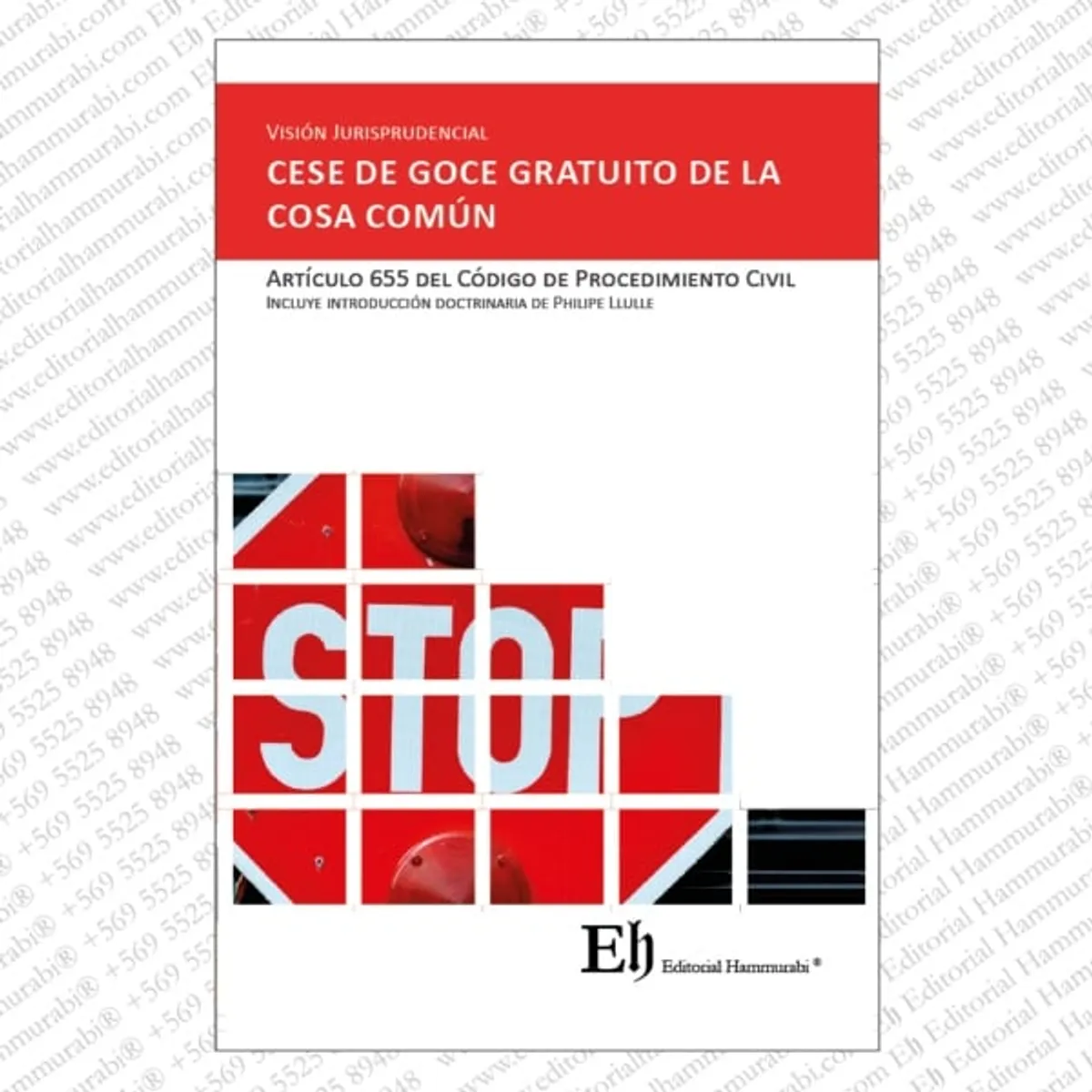 EDITORIAL HAMMURABI - VJ DEL CESE DE GOCE GRATUITO DE LA COSA COMÚN 2DA EDICIÓN