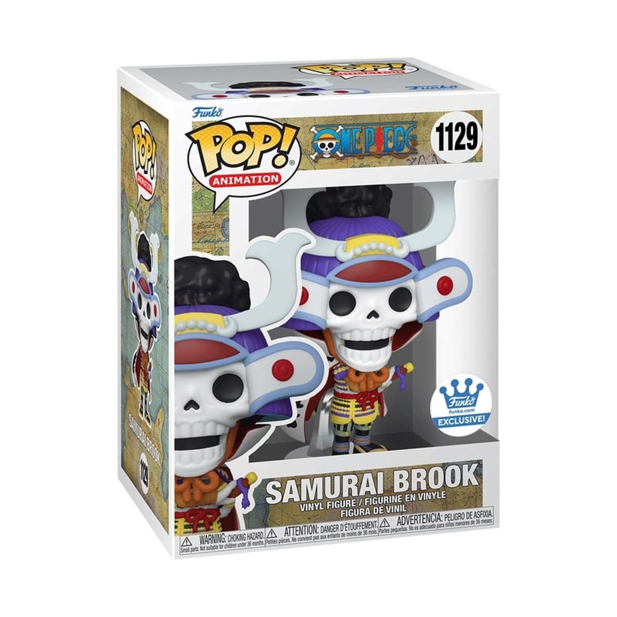 FUNKO - Funko Pop One Piece Samurai Brook 1129 Exclusivo Funkoshop