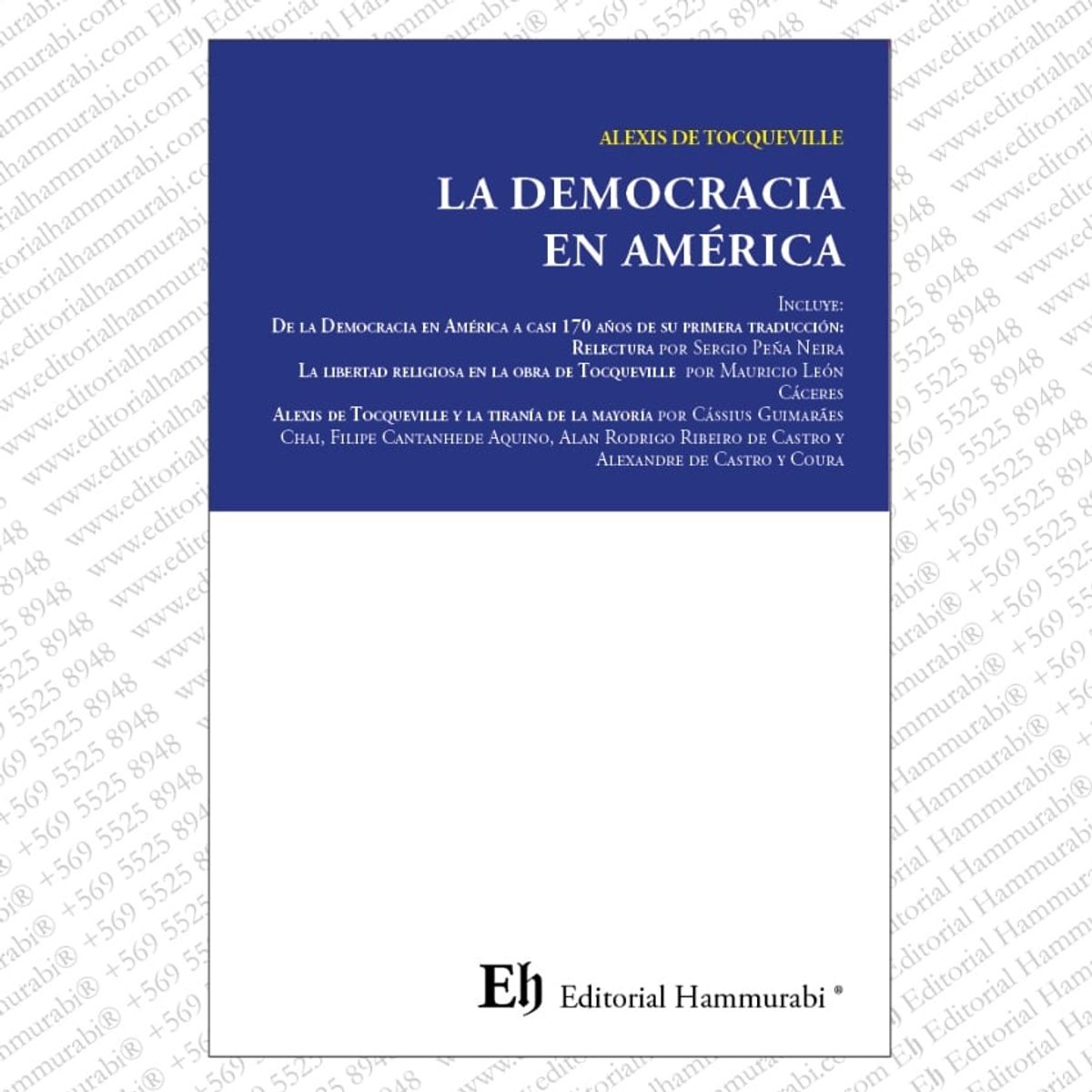 EDITORIAL HAMMURABI - LA DEMOCRACIA EN AMÉRICA