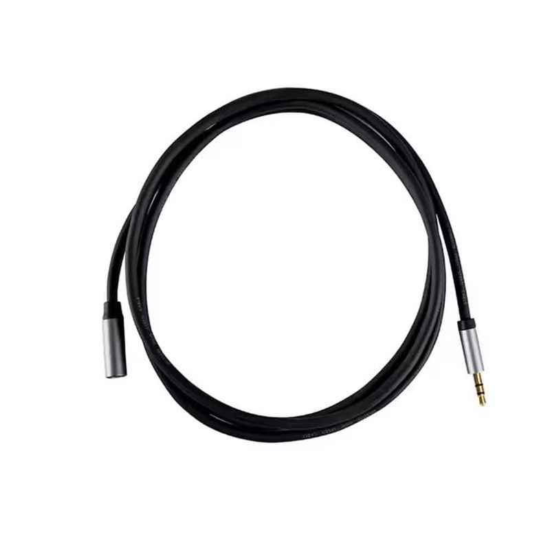GENERICO - Cable Extensor De Audio Jack 35mm Macho A 635mm Hembra 2 Metros