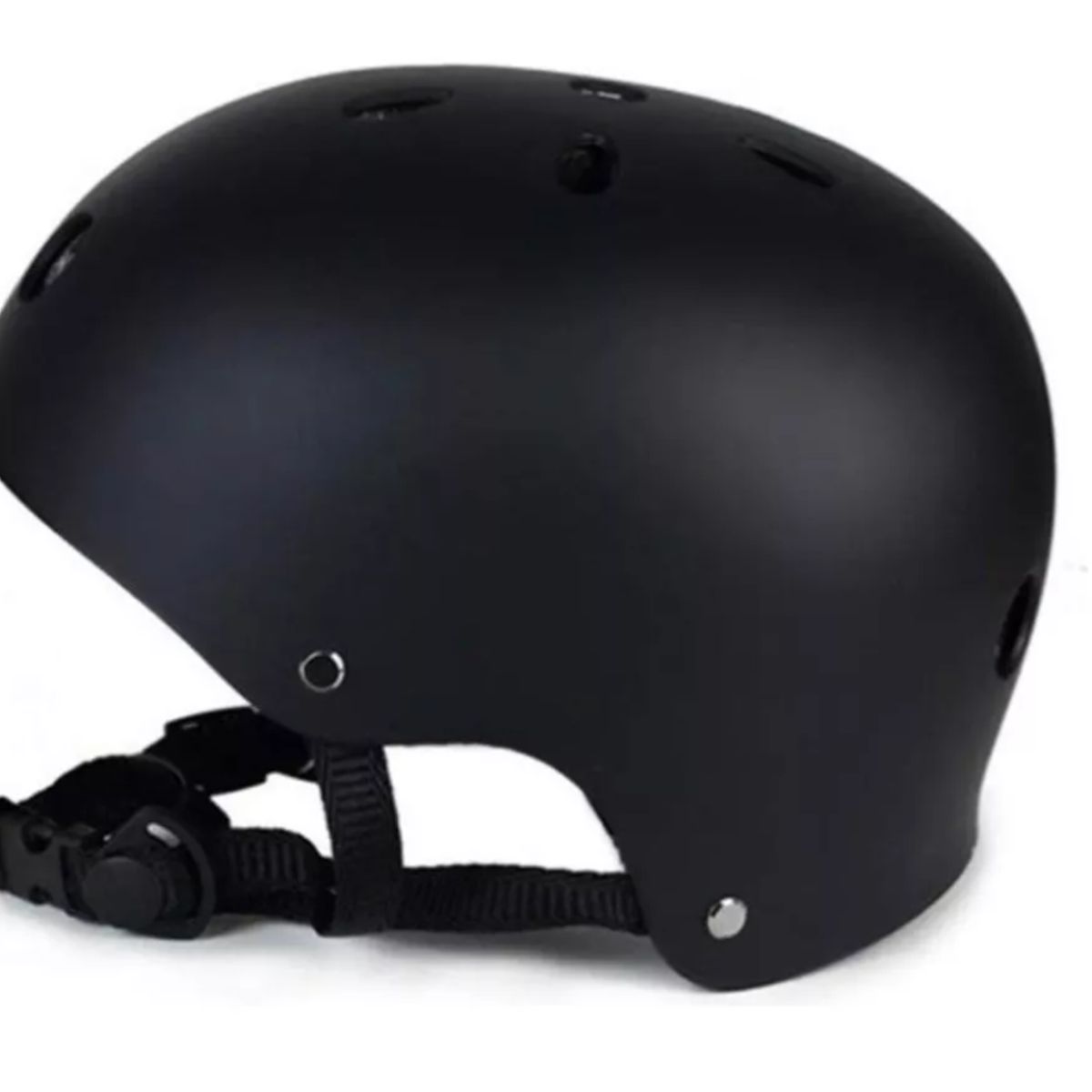 GENERICO - Casco Street Runner Bicicleta Skate Roller Adultos Negro