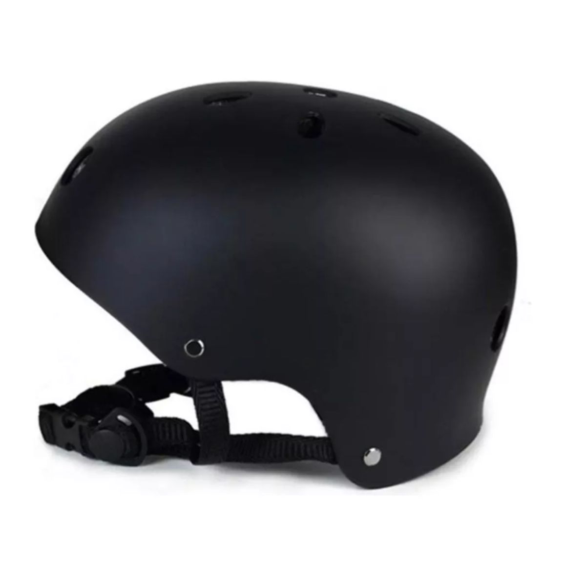 GENERICO - Casco Street Runner Bicicleta Skate Roller Adultos Negro