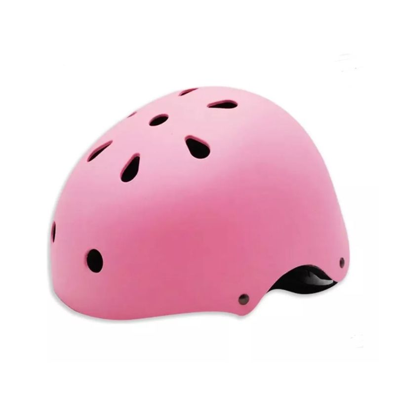 GENERICO - Casco Street Runner Bicicleta Skate Roller Adultos Rosa