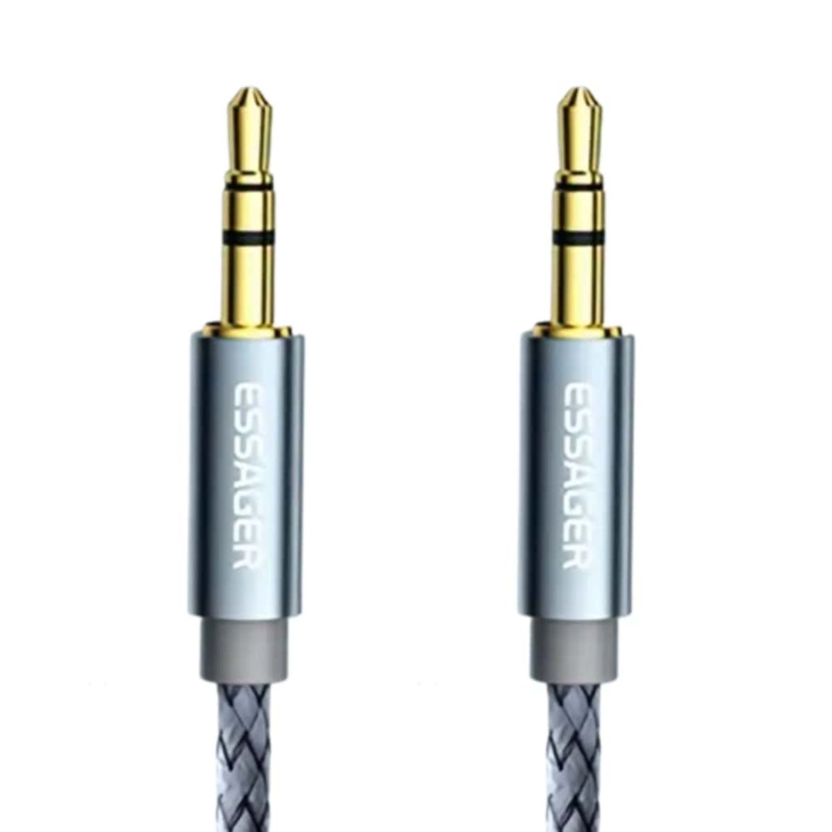 GENERICO - Cable Auxiliar Audio Jack 3,5mm De 1,2 Metros