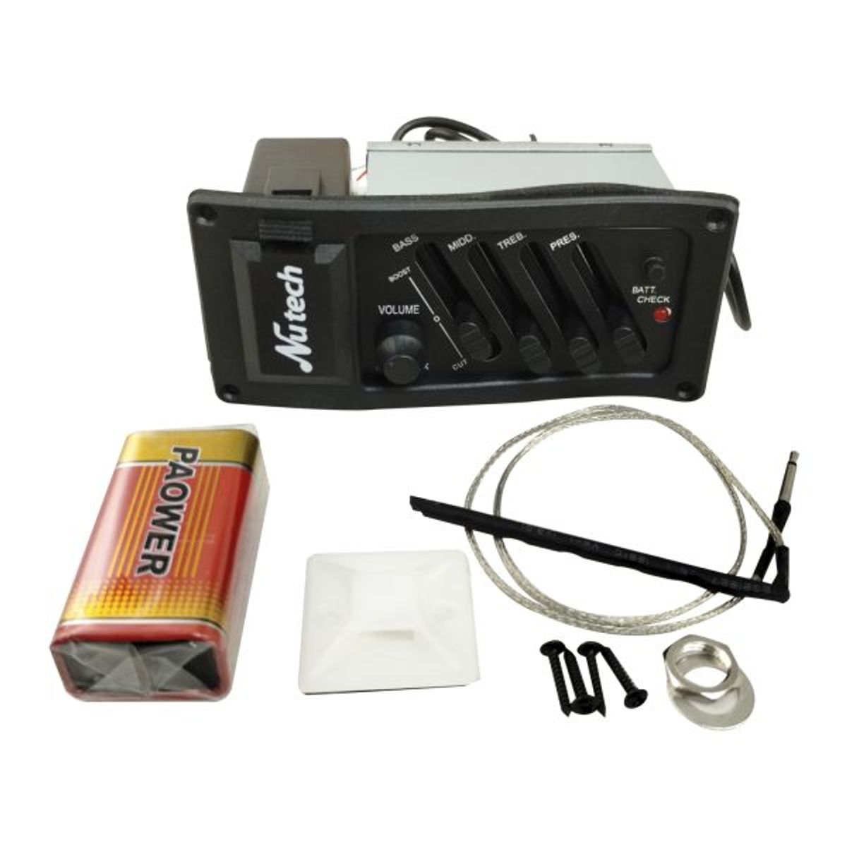 NUTECH - Ecualizador 4 bandas activo grafico Nutech - 6159