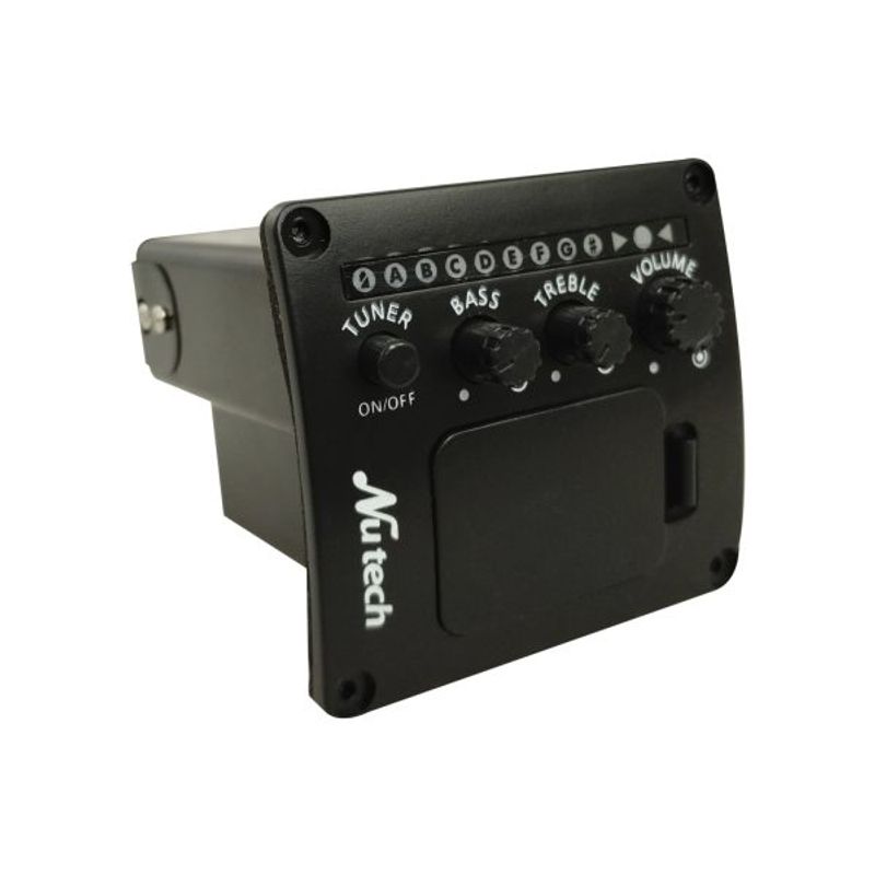 NUTECH - Ecualizador 4 bandas activo + Afinador Nutech - 8033