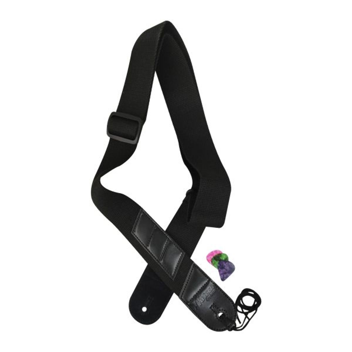 NUTECH - Correa guitarra con porta uñetas - 6316