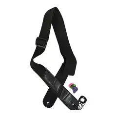 NUTECH - Correa guitarra con porta uñetas - 6316