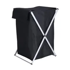 IMPORTCLICK - Canasto Cesta Organizador Ropa Plegable XL Negro - Negro