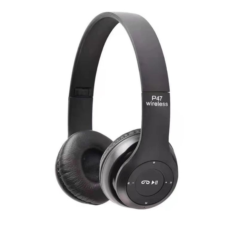 IMPORTCLICK - Audífonos Auriculares Bluetooth Reducción Ruido Negro
