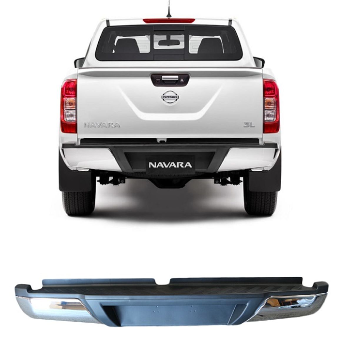 NISSAN - Parachoque Cromado NP300 2016-2021