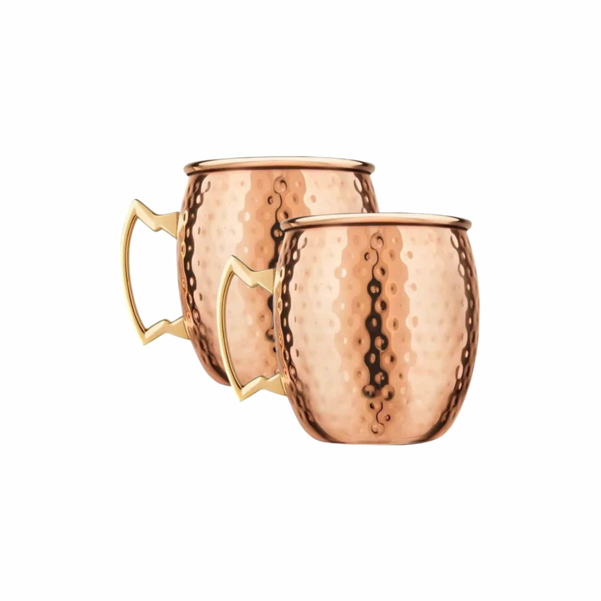 IMPORTCLICK - Pack 2 MUG Cobre Vasos Tragos Moscow Mule 500 ML - Cobre