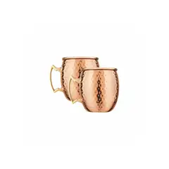 IMPORTCLICK - Pack 2 MUG Cobre Vasos Tragos Moscow Mule 500 ML - Cobre